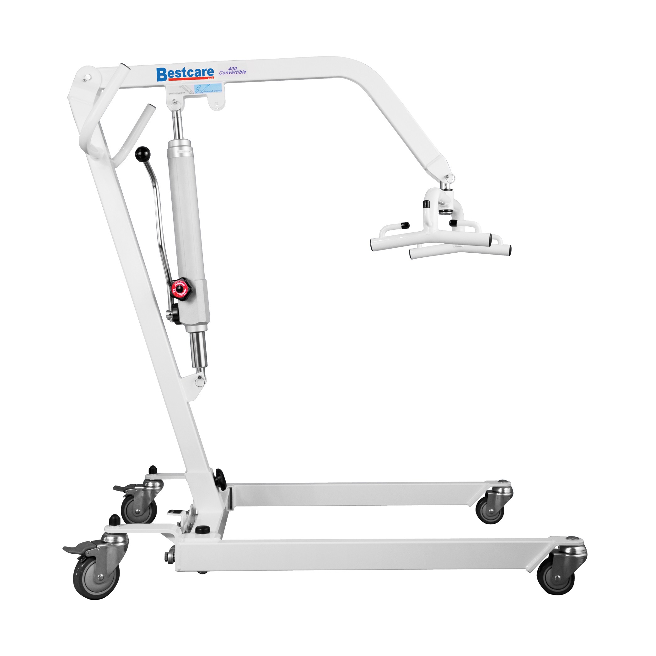 BestLift PL400H Full Body Hydraulic Manual Lift with Power Conversion Option