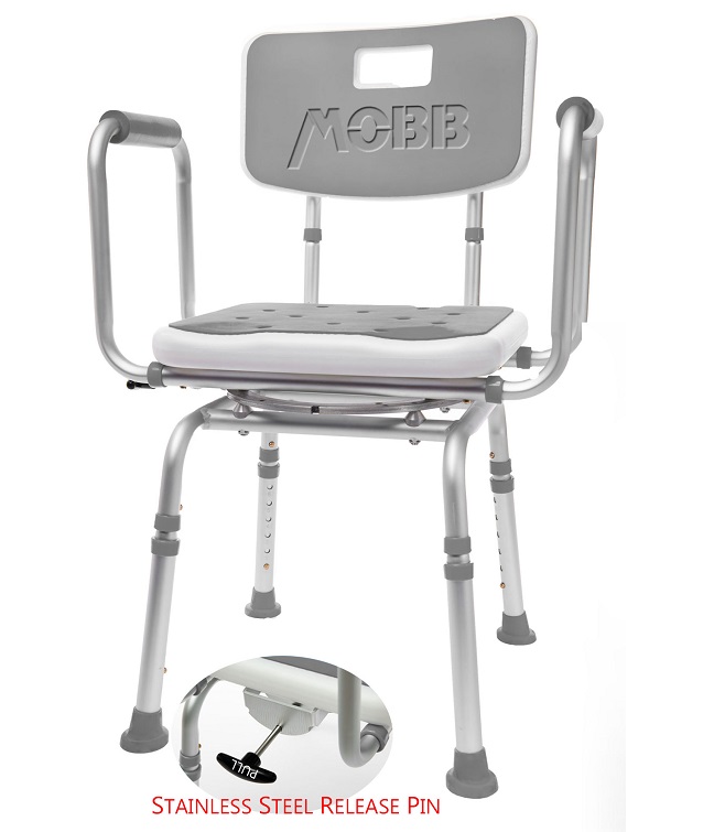 stainless steel shower chair