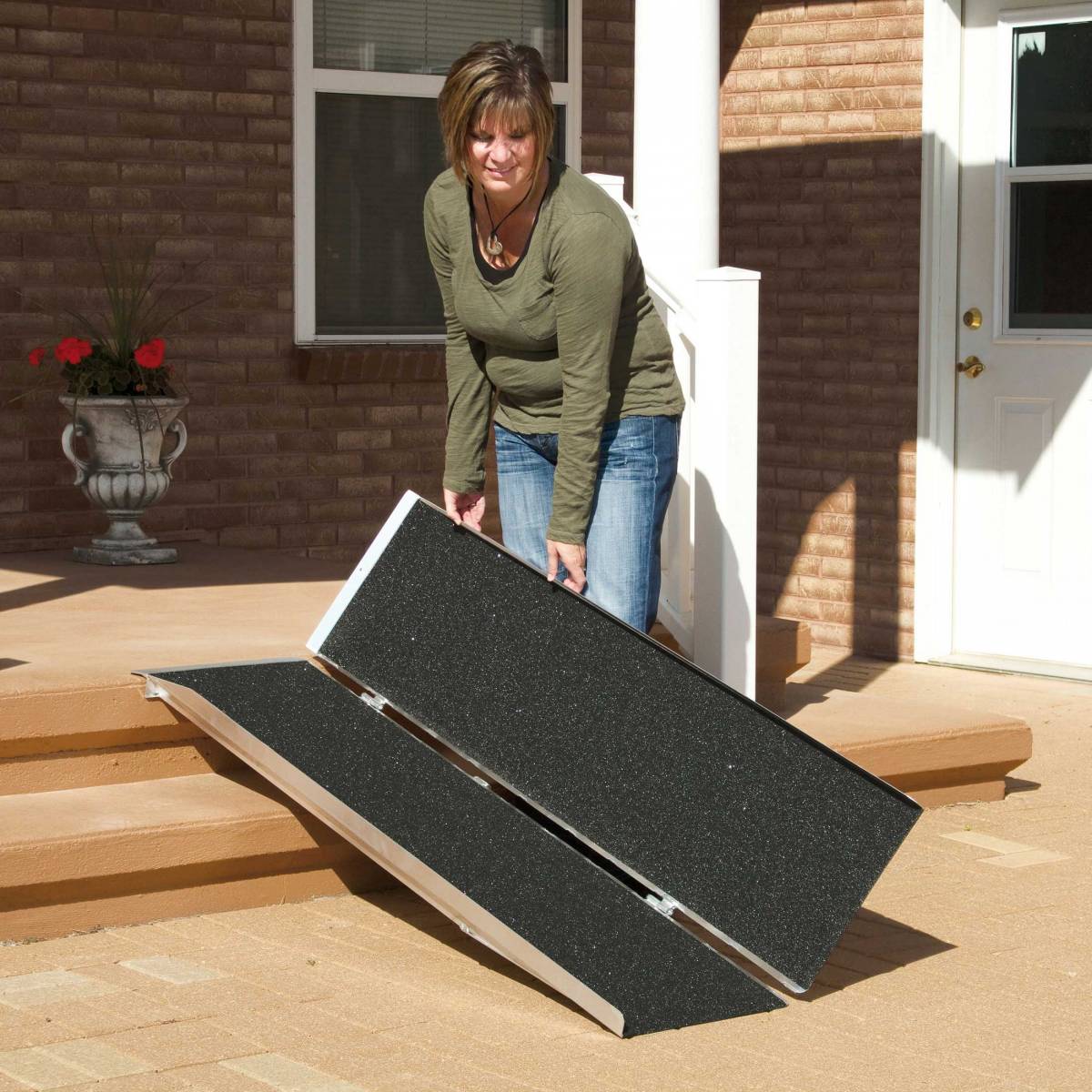 Portable Wheelchair Ramp ON SALE - FREE Shipping