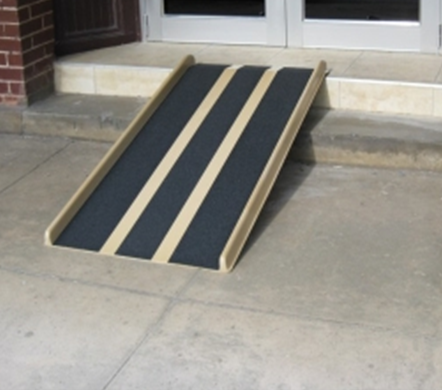 Portable Fiberglass Wheelchair Ramp - FREE Shipping