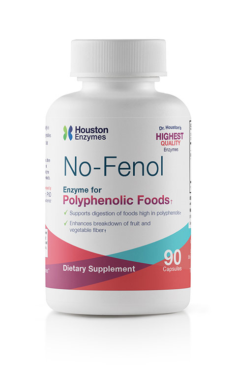 No-Fenol Multi-Enzyme for Digestion of Phenolic Foods and Fiber - Case of 6