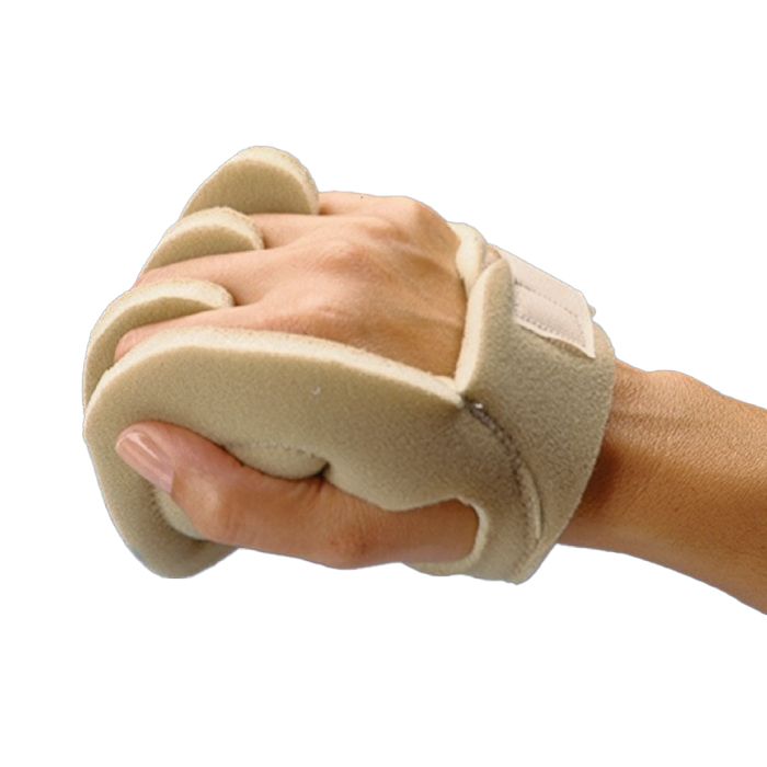Blue Hand & Finger Aid for Contracture & Skin Breakdown Finger Separator Finger Protector Finger Aid Separator Finger Cone with Finger Separator Comfortable Protection & Finger Separation