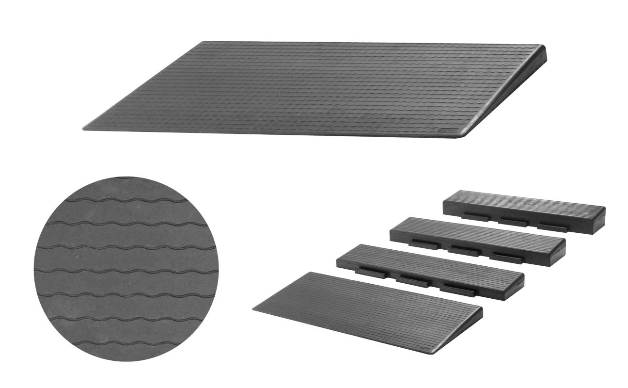 Rubber Threshold Entry Ramp by National Ramp