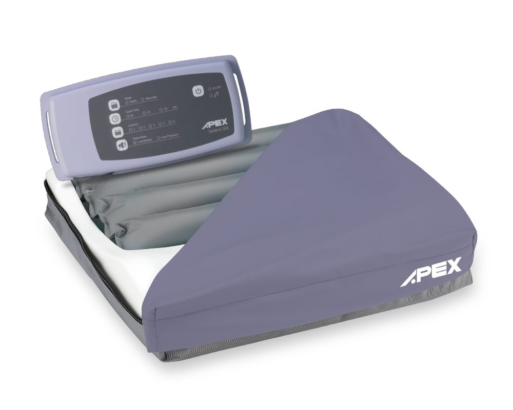 Alternating Pressure Wheelchair Cushion Sedens 500 by Apex Medical