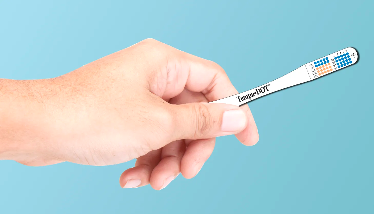 Bulk TEMPA DOT SingleUse Individually Wrapped Thermometers