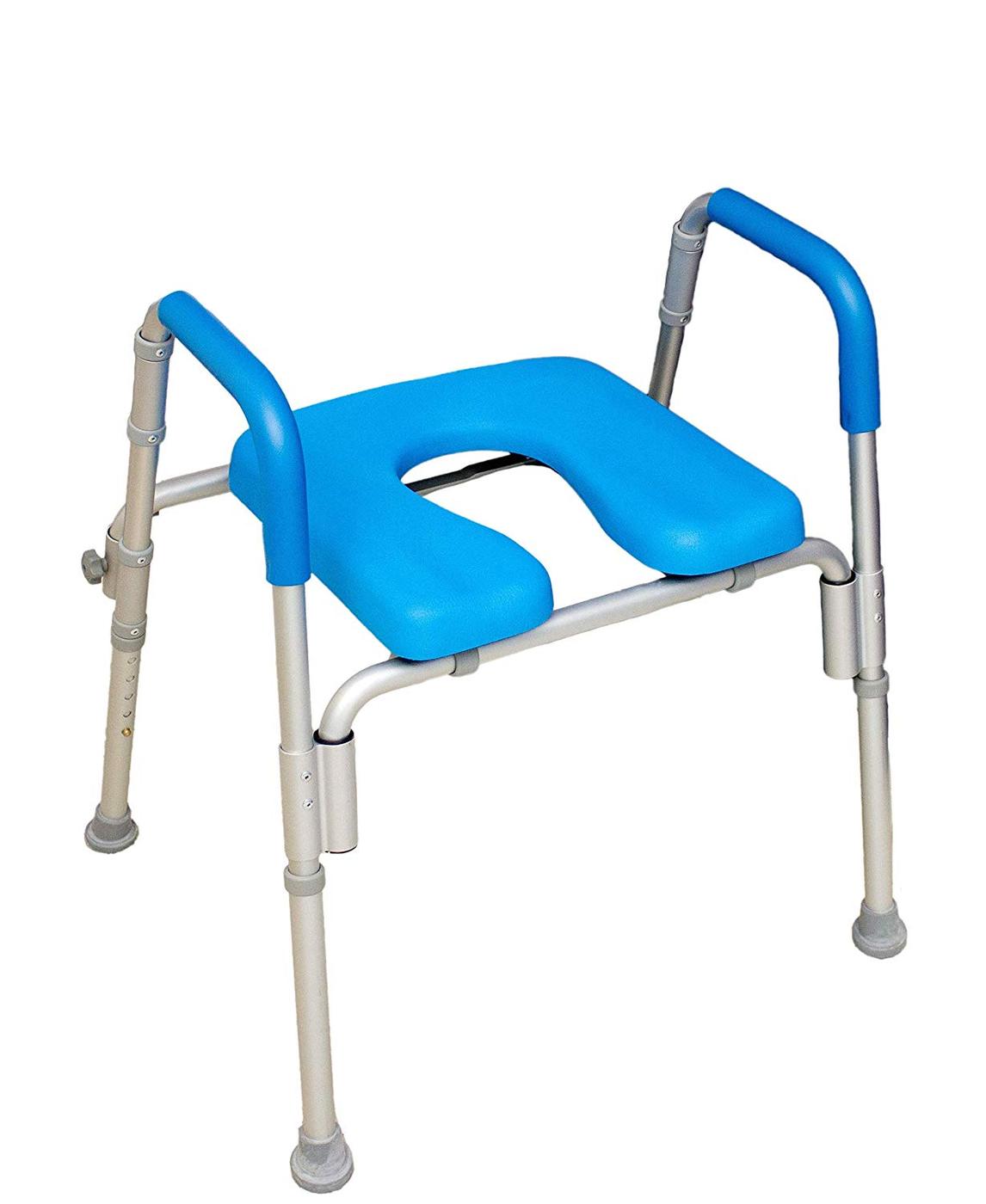 The Ultimate Raised Toilet Seat with Arms by Platinum Health