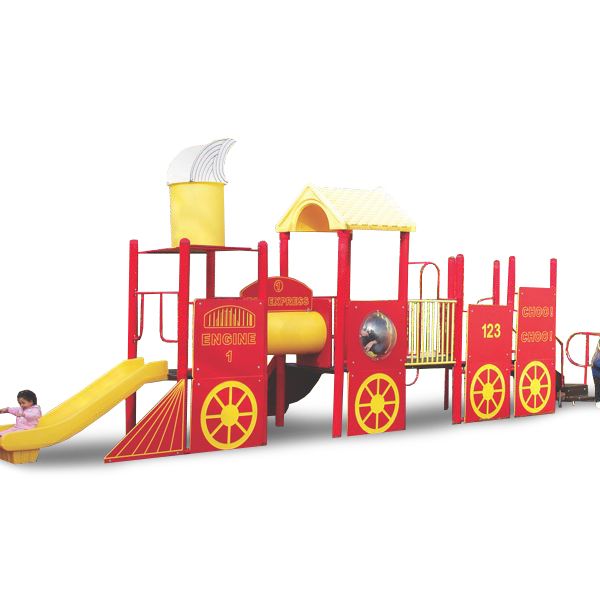 Train Playground Equipment for Ages 212, Red Train Design, Tot Town
