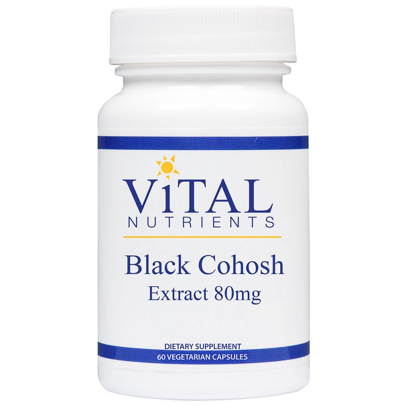 Black Cohosh Extract Vegetarian Capsules for PMS