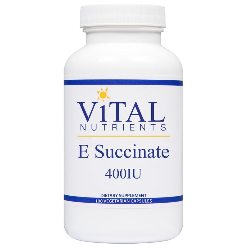 Vitamin E Succinate Veg Capsules for Heart and Lung Health