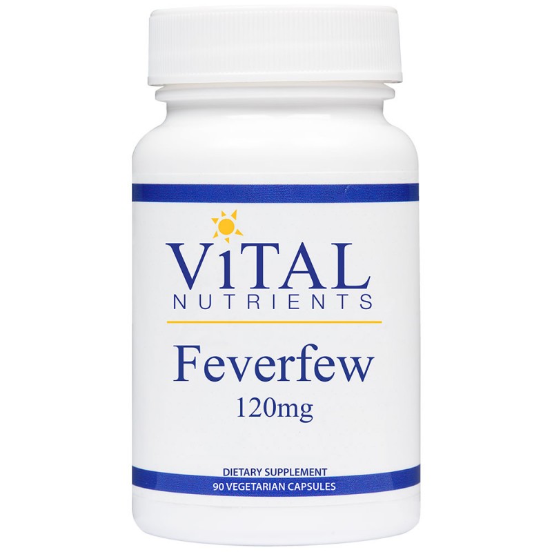 Feverfew AntiInflammatory and Migraine Relief Supplement