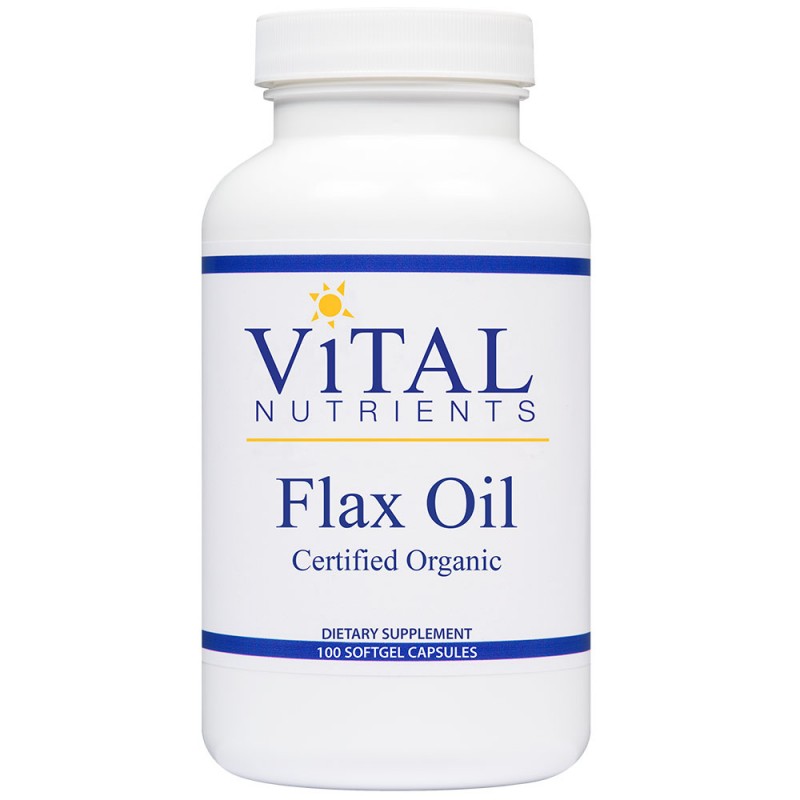 Flax Seed Oil Omega3 Fatty Acid Supplement