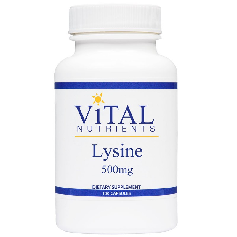 Vital Nutrients Lysine Amino Acid Dietary Supplement