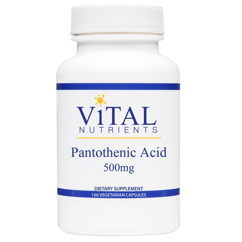 Pantothenic B5 Acid Vitamin Supplement