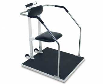 Detecto Portable Digital Scale with Flip Up Seat