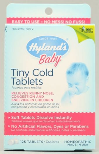 Hyland`s Baby Tiny Cold Tablets