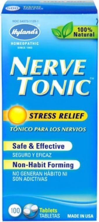 Hyland`s Homeopathic Nerve Tonic for Stress and Anxiety