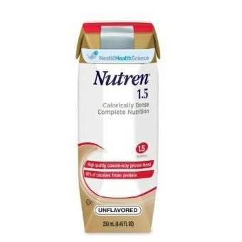Nestle Nutren 1.5 Complete High-Calorie Liquid Nutrition, Case of 24
