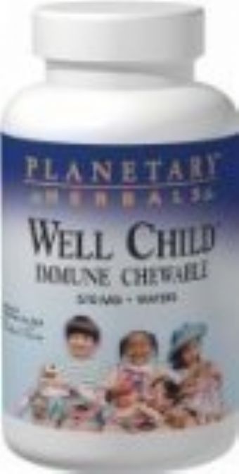 Planetary Herbals Well Child Immune Chewable