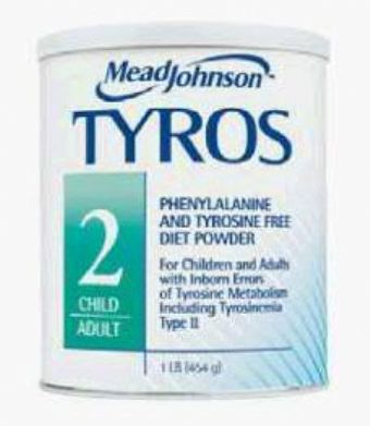Tyros 2 Tyrosinemia Phenylalanine and Tyrosine-Free Diet Powder
