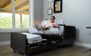 Liberty bed - sleep-to-stand Electric Bed with Hi Lo Motor