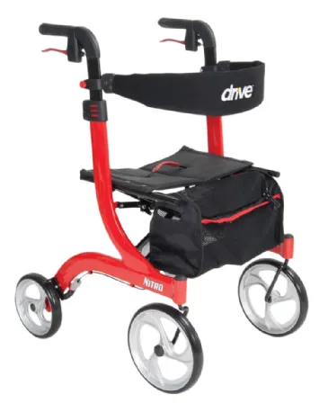 Drive Nitro Rollator - Drive Medical Euro Style Rollator Walker