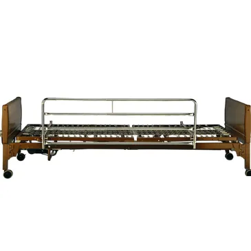Hospital Bed Rail with Full Length and Gap Reduction for Patient Safety and Entrapment Prevention