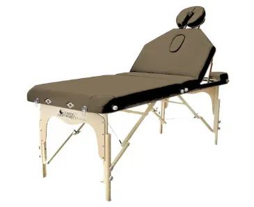 Folding Massage Table with Professional Packages by Custom Craftworks, 3 Package Choices, 450 lb Capacity, Adjustable Backrest