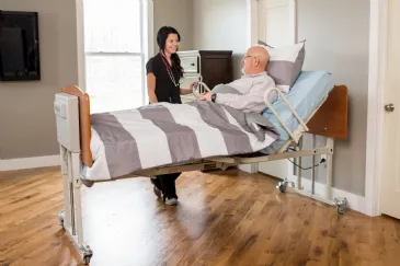 Med-Mizer Comfort Wide EX8000 Power Adjustable Bariatric Bed