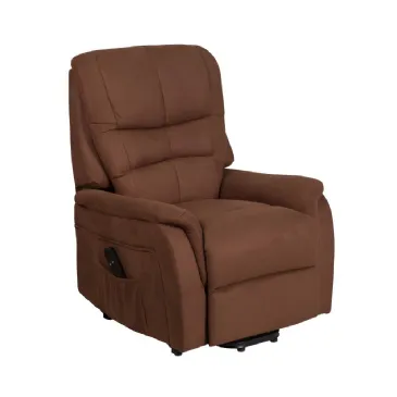 Flash Furniture Brown Microfiber Lift Chair Recliner