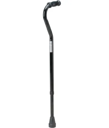 Medline Offset Handle Cane | Bariatric 500 Lbs Support