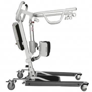 Standing Lift for Bariatric Patients by Convaquip, 600 lb. Weight Capacity, Low Base, Includes Padded Deluxe Bariatric Sling