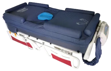 Low Air Loss Mattress with 3 Layers, Bed Pan Access, and Inflatable Guardrail | OB-3682 UltraAir