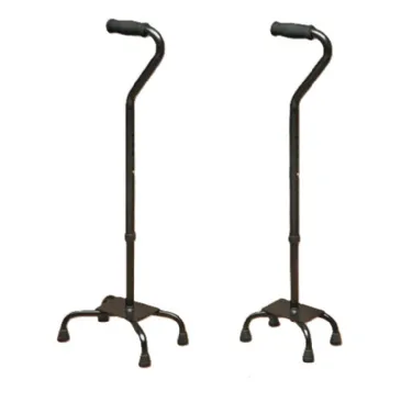 North Coast Medical Quad Canes with Adjustable Height | Bariatric 500 Lbs Support