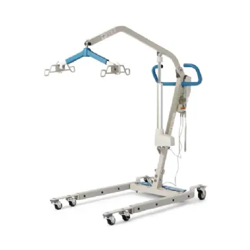 Medline Electric Patient Lift for Home Use, 450 lb Weight Capacity, 90 Lifts per Charge, Power Adjustable Base