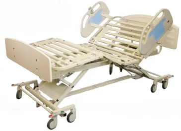 Bariatric Hospital Bed with Expandable Frame and Optional Built-In Scale by NOA Medical
