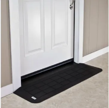 SafePath EZEdge Smooth Rubber Threshold Ramp