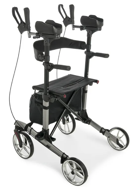 Lumex Gaitster Upright Rollator Walker with Forearm Support by Graham Field