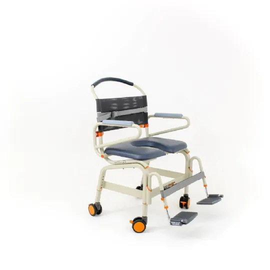 Shower Buddy Bariatric Shower Commode Chair RollIn Light