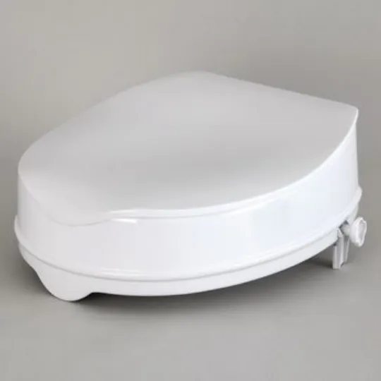 Savanah Raised Toilet Seat with Lid FREE Shipping