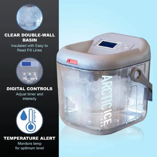 Arctic Ice Clear Cold Therapy System Donjoy IceMan Clear 3 ALTERNATIVE