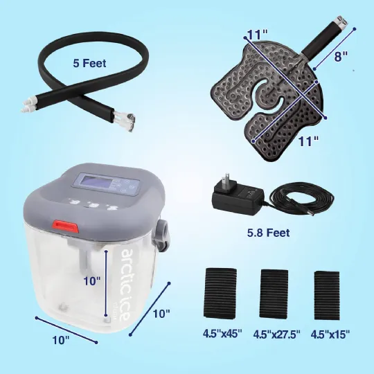 Arctic Ice Clear Cold Therapy System Donjoy IceMan Clear 3 ALTERNATIVE