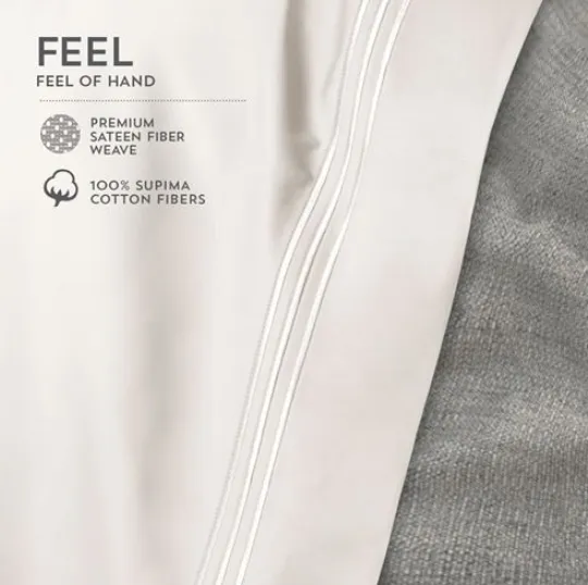 Premium Antimicrobial Supima Cotton Sheet Set by PureCare