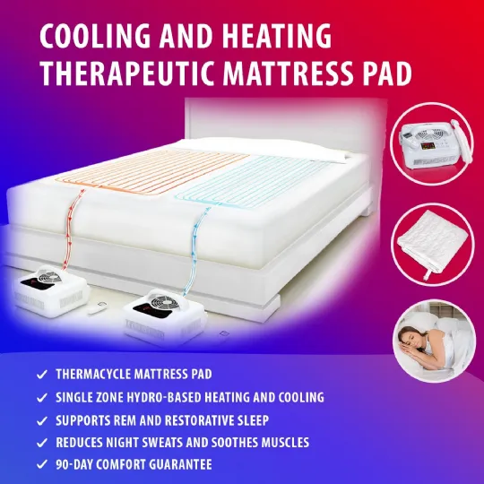 Thermacycle Hot and Cold Therapy Water Circulating Mattress Pad by PMT