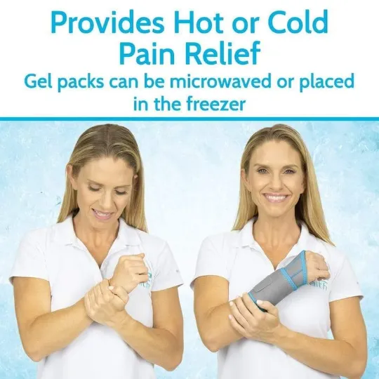 Vive Health Wrist Ice Wrap Hot and Cold Therapy