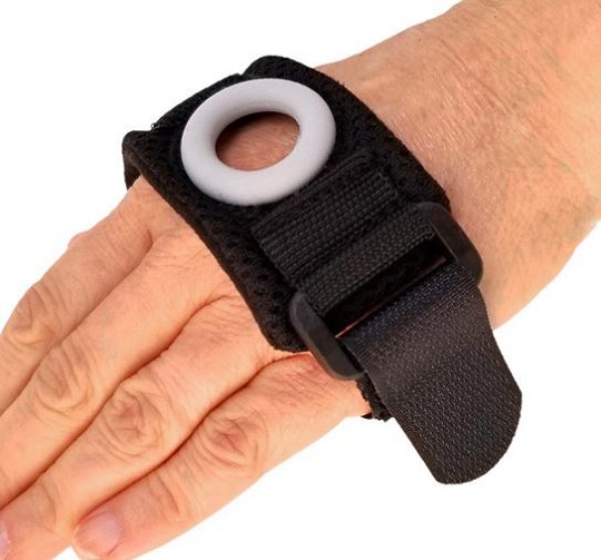 Bullseye Brace Wrist Band with Reinforced Ulnar Support