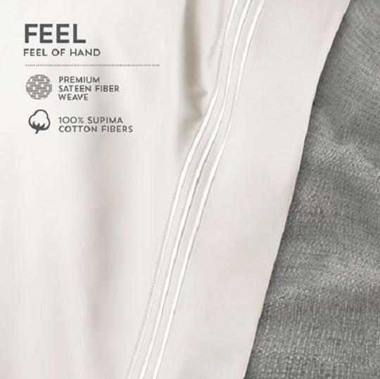 Premium Antimicrobial Supima Cotton Sheet Set by PureCare