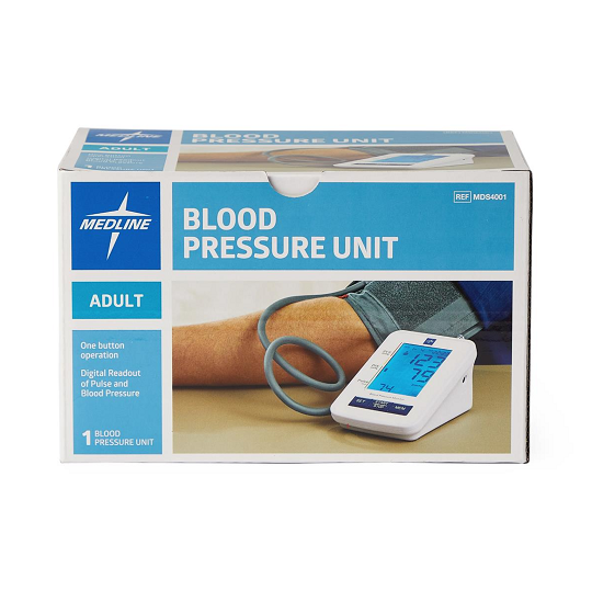 Automatic Blood Pressure Monitor with Adult Size Cuff by Medline