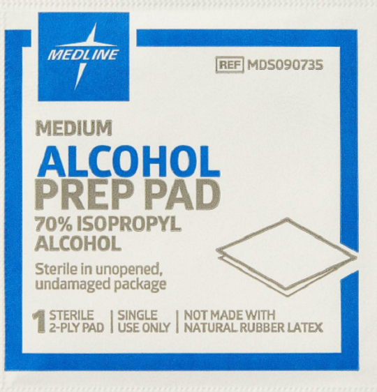 Alcohol pads wholesale clearance