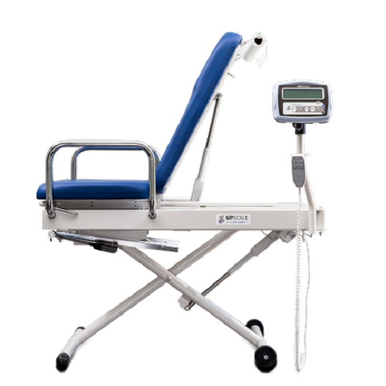 ADA Compliant Adjustable Exam Table with Scale UpScale by MedMizer