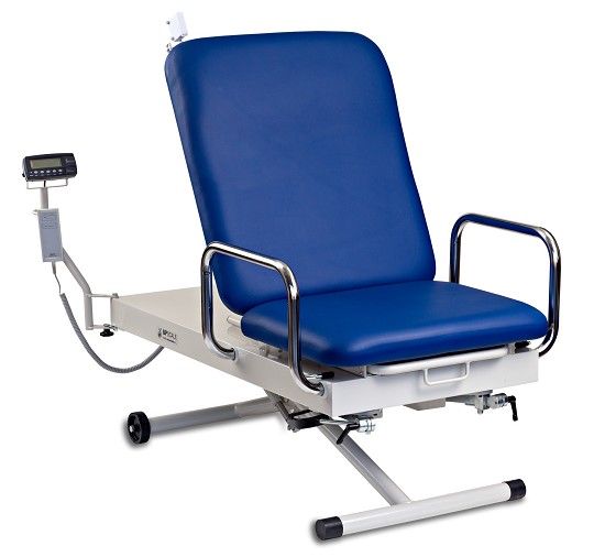 ADA Compliant Adjustable Exam Table with Scale UpScale by MedMizer